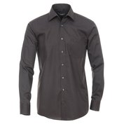 Pánská košile Casa Moda Comfort Fit černá dlouhý rukáv vel. 49 - 56 (4XL - 7XL) Casa Moda
