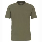 Pánské tričko Casa Moda 3XL - 7XL krátký rukáv khaki Casa Moda ODE-CAS-004200-336