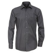Pánská košile Casa Moda Comfort Fit tmavě šedá dlouhý rukáv vel. 48 - 56 (3XL - 7XL) Casa Moda