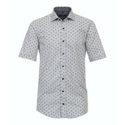 Pánská košile Casa Moda Kent Casual Fit modní tisk krátký rukáv vel. 3XL - 7XL (48 - 56) Casa Moda