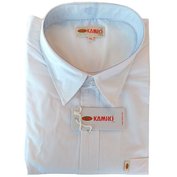 Pánská košile Kamro 16498/220 bílá krátký rukáv 9XL - 10XL Kamro ODE-KAM-16498-220