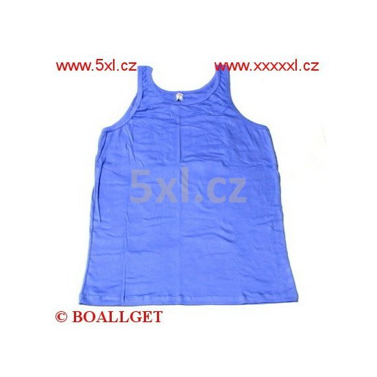 Pánský nátělník světle modrý 3XL - 4XL