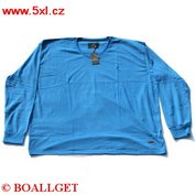 Pánské tričko modré s dlouhým rukávem  ODE-P60065