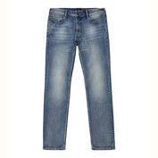 Pánské rifle REPLIKA JEANS Axel stretch elastické modré seprané Replika Jeans ODE-REP-11300-0597