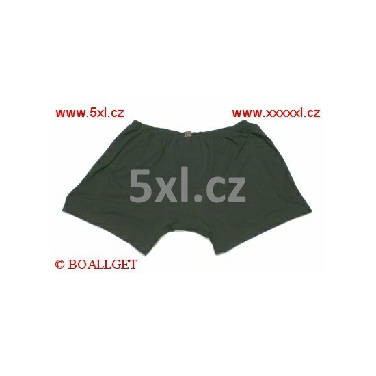 Pánské boxerky černé nadměrné 4XL - 8XL