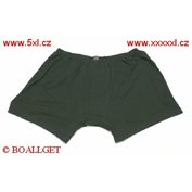 Pánské boxerky černé nadměrné 4XL - 8XL
