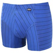 Pánské boxerky Adamo s krátkou nohavičkou modré s černým proužkem 5XL - 6XL Adamo ODE-AD-121678-381