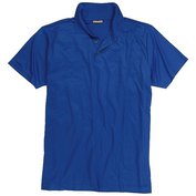 Pánská funkční polokošile - tričko s límečkem ADAMO modré MARIUS krátký rukáv 6XL - 12XL Adamo