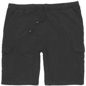 Pánské kraťasy kapsáče ADAMO černé teplákové  5XL - 10XL Adamo ODE-AD-159208-700