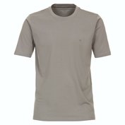 Pánské tričko Casa Moda 3XL - 7XL krátký rukáv šedo-zelené Casa Moda ODE-CAS-004200-710