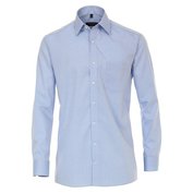 Pánská košile Casa Moda Comfort Fit modrá dlouhý rukáv vel. 48 - 56 (4XL - 7XL) Casa Moda