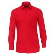 Pánská košile Casa Moda Comfort Fit červená dlouhý rukáv vel. 48 - 56 (3XL - 7XL) Casa Moda