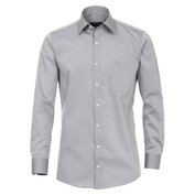 Pánská košile Casa Moda Comfort Fit šedá dlouhý rukáv vel. 48 - 56 (3XL - 7XL) Casa Moda