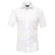 Pánská košile Casa Moda Comfort Fit bílá krátký rukáv vel. 47 - 48 (3XL) Casa Moda