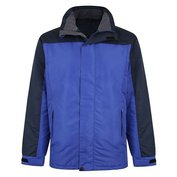 Pánská zimní bunda modro-černá  5LX - 8XL KAM ODE-KJ-113-N