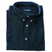 Pánská košile černá lněná s krátkým rukávem 6XL - 8XL Maxfort ODE-MAX-1262999 Pánská košile černá lněná s krátkým rukávem 6XL - 8XL Maxfort ODE-MAX-1262999