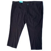 Pánské kalhoty černé elastické STRETCH  ODE-P20156