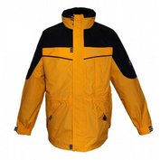 Pánská outdoorová multifunkční bunda Deproc Aspen 3 v 1 oranžovo-černá vodní sloupec 8000 mm 3XL až